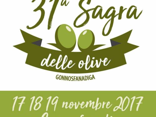 31° Sagra delle Olive – Gonnosfanadiga – 17/18/19 Novembre 2017