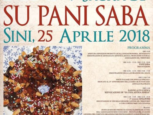 XXV Sagra de Su Pani Saba – 25/04/18 – Sini (OR)