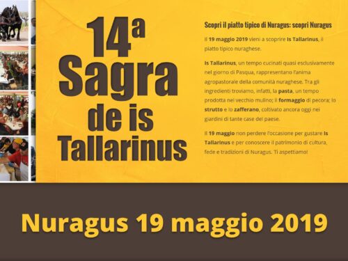 14° Sagra de is Tallarinus – Nuragus – 19 Maggio 2019